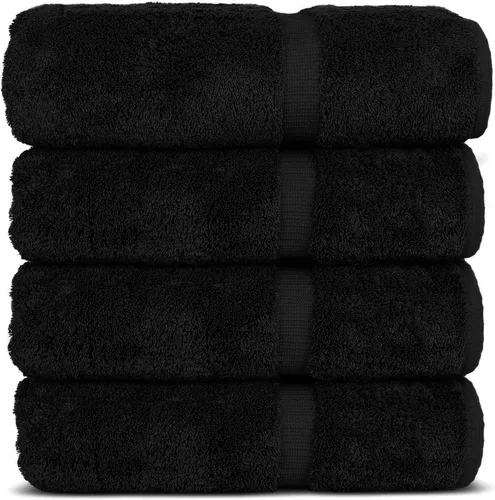 Vista 32 de Chakir Turkish Linens Toallas turcas de alta calidad 100% algodón para baño, toallas de baño grandes de 30 x 60 pulgadas (4 piezas, aguamarina)