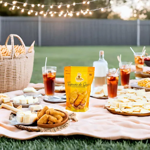 Vista 2 de DELE FOOD Tequeños de Queso congelados – Palitos de queso venezolano envueltos en masa – Aperitivo congelado precocido listo para calentar en horno