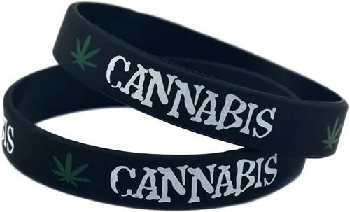 Vista 5 de Pulseras de silicona de 420 hojas Pulsera de goma