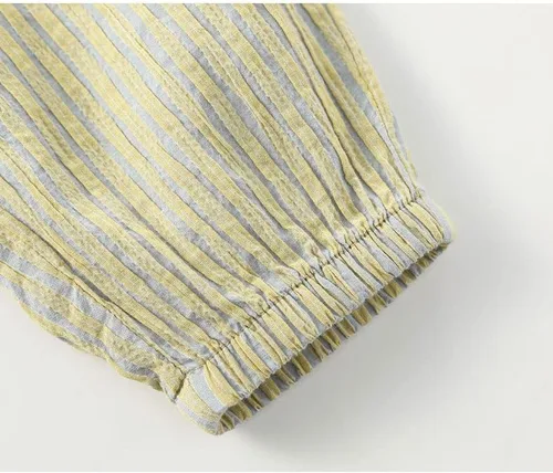 Vista 7 de LABISHU Pantalones deportivos de algodón con cintura elástica para niños pequeños