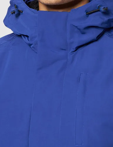 Vista 3 de Superdry Chaqueta Everest Bomber para hombre, acolchado reciclado, ajuste delgado, Negro