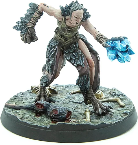 Vista 4 de Modiphius Entretenimiento: The Elder Scrolls: Call to Arms: Hagraven Coven - 3 figuras, 1.260 in Unpainted Resin RPG Miniatures, Bases escénicas