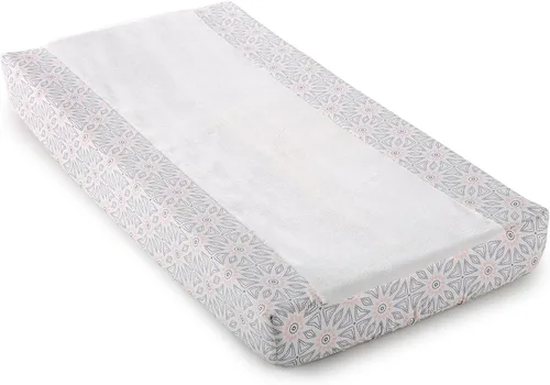 Vista 9 de Levtex Baby - Juego de 2 sábanas bajeras Imani para cuna - Se adapta a colchones estándar de cuna y niños pequeños - Animales arrojados/medallones