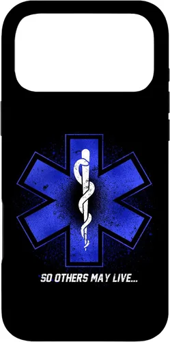 Vista 22 de iPhone 13 Pro Max EMT EMS Paramedic AMR para que otros puedan vivir... Funda