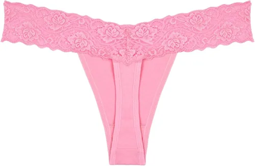 Vista 4 de Lace Thongs for Women Thong Underwear Women Lace Panties Women Underwear Cotton Thongs for Women Pack