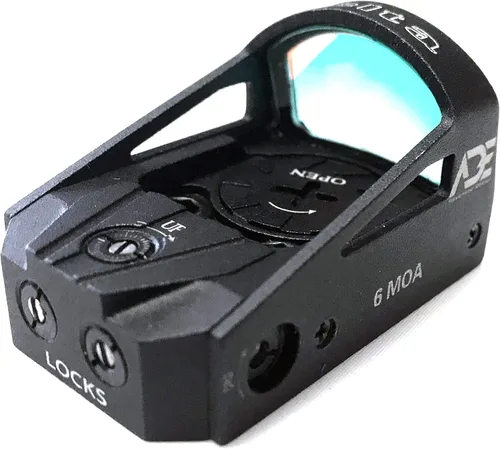 Vista 7 de Ade Advanced Optics RD3-012-G Green Dot Micro Mini Mira Reflex para Glock MOS 17 19 34 35 40 41 Pistola