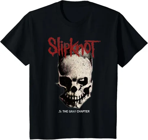 Vista 108 de Slipknot Tribal Calavera playera, niños 12, Rojo