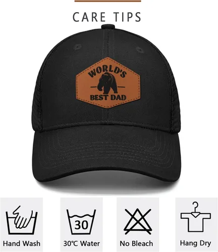 Vista 7 de Gorra de béisbol 100% algodón, para el día del padre, cumpleaños, de hija, hijo, para papá