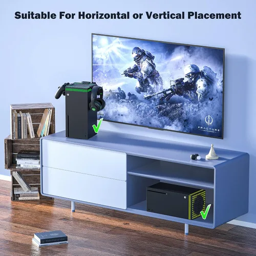 Vista 6 de ZAONOOL Cooling Fan for Xbox Series X Console - High Speed Top Fan Cooler System with 13 RGB LED Light Modes, Low Noise, Dust Proof, Keeps Your Xbox