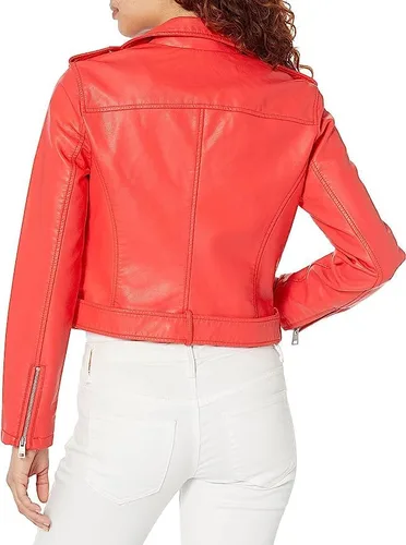 Vista 5 de Levi's Women's Belted Faux Leather Moto Jacket (Regular & Plus Size)