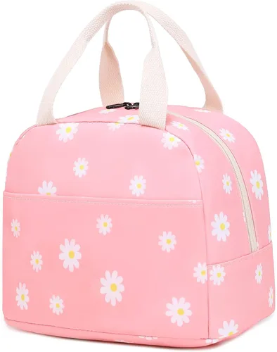 Vista 15 de Lonchera aislada con aguacate para mujeres y niñas, lonchera reutilizable, bolsa de picnic para adultos, niños, escuela, trabajo, viajes