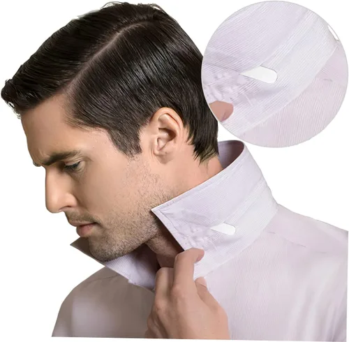 Vista 7 de SHOWERORO 40 piezas de camisas para hombre, bolsa de basura, pantalones, ropa para mujer, camisa para hombre, soportes para camisas para hombres