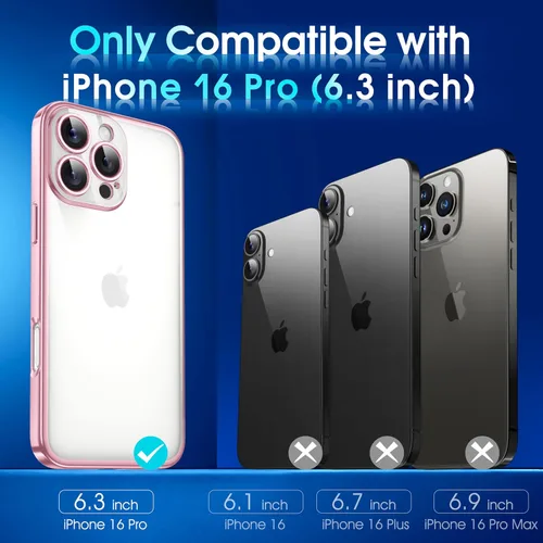 Vista 748 de Supdeal Funda cristalina transparente para iPhone 11, [No se amarillea] [Protección de la cámara] [Probado contra caídas de grado militar] Funda