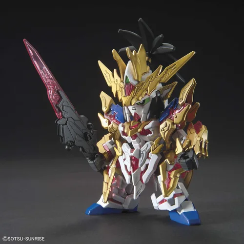 Vista 2 de Bandai Hobby Sangoku Soketsuden Liu Bei Unicorn Gundam Sd Model Kit