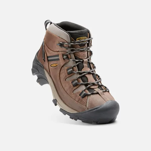 Vista 9 de KEEN Targhee II Botas de senderismo impermeables para hombre, AlcatrazFired Brick