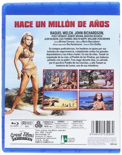 Vista 2 de Hace Un Millón De Años- Un Millón De Años A.C. - Lanzamiento en Español