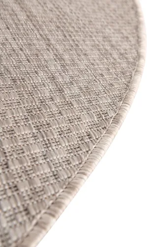 Vista 6 de Rugs.com Outdoor Solid Collection - Alfombra de pelo plano beige de 2 x 3 pulgadas, perfecta para entradas, cocinas, rincones de desayuno, piezas