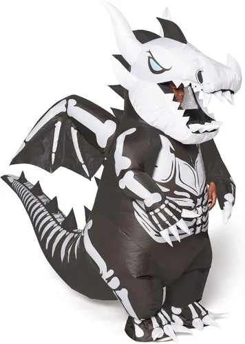 Vista 8 de Spooktacular Creations Inflatable Costume for Kids, Riding a Fire for Halloween Costume Parties