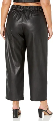 Vista 5 de The Drop Women's Theor Vegan Leather Trouser