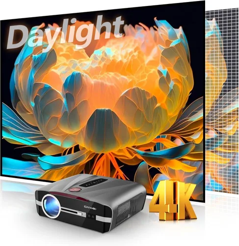 Vista 12 de Proyector inteligente 4K True 2300ANSI Proyector diurno con WiFi, Bluetooth, NFC, aplicaciones, enfoque automático/Keystone, proyector Ultra HD