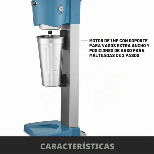 Vista 4 de Waring Máquina para hacer batidos de un solo husillo ligero