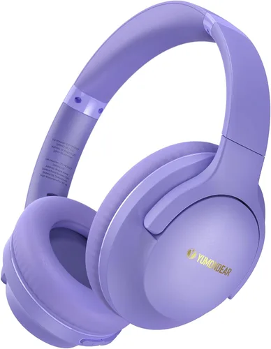 Vista 10 de YUMONDEAR Auriculares Bluetooth Over Ear, 80 Horas de Reproducción Auriculares Inalámbricos con Micrófono ENC, Graves Profundos EQ, Comodidad