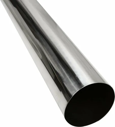 Vista 7 de Tubo recto de 2.5 pulgadas de acero inoxidable T304 tubería de 48 pulgadas de largo 2.5 pulgadas de diámetro exterior tubo de escape DIY, paquete