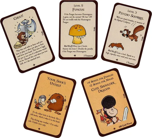 Vista 4 de Munchkin 2 – Unnatural Axe Tarjetas