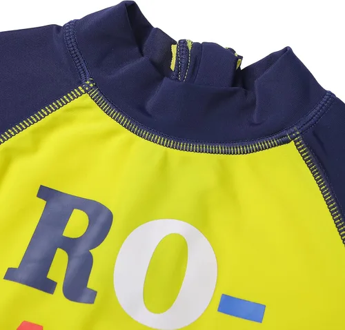 Vista 3 de LIZENS Traje de baño de manga larga para niños con estampado animal