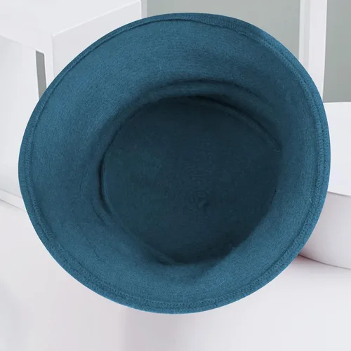 Vista 5 de Sumolux Sombrero de boina para mujer, estilo francés, vintage, floral, vestido de lana, cloche clásico, sombrero de invierno de los años 20