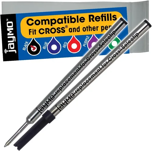 Vista 15 de Repuesto para Cross Selectip 8523 - Recambio de bolígrafo de gel - 6 negro