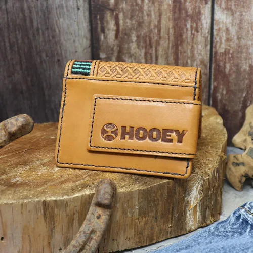 Vista 16 de HOOEY Cuero Bi-Fold Hombre, Hands-Up- Estampado Nómada, Talla única, 2812937