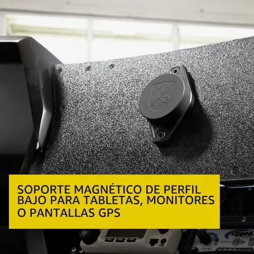 Vista 7 de Mob Armor TabNetic Maxx - Soporte para tablet Soporte de descarga de perfil bajo, potente agarre magnético para iPad, Android y superficie