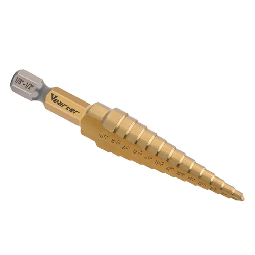 Vista 8 de Brocas rectas del paso del surco del 1/4''-1-3/8", Unibit del metal