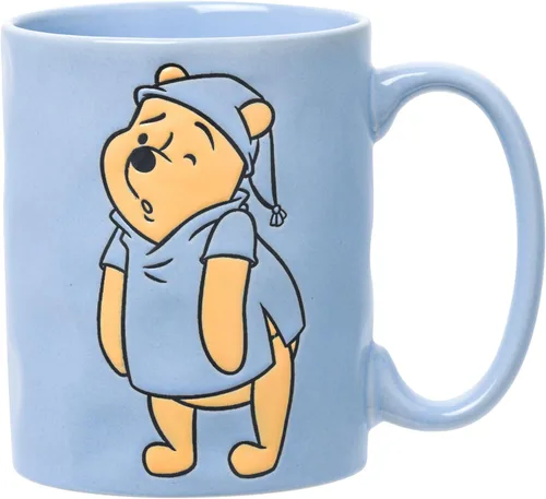 Vista 13 de Silver Buffalo Disney Winnie the Pooh Is It Monday Already With Eeyore - Taza de cerámica cónica, 18 onzas