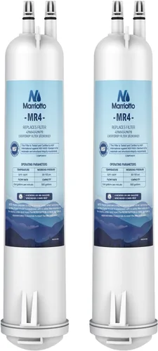 Vista 9 de MARRIOTTO MRW4 Filtro de agua para refrigerador Compatible con EDR3RXD1, 4396841, 4396710, Filtro 3, 46-9083, 46-9030, 9030, 9083 Filtro de agua