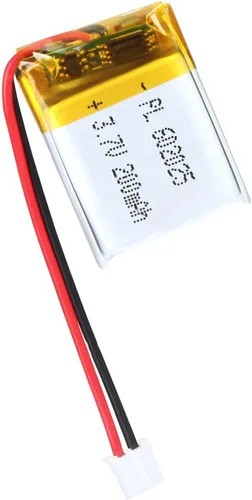 Vista 19 de 503040 3.7V Lipo Batería 600mAh Batería recargable de polímero de litio con conector JST PH2.0.000 in para dispositivo electrónico