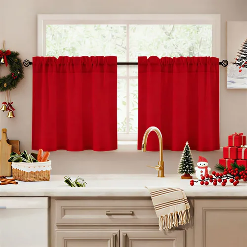 Vista 30 de HOMEIDEAS - Cortinas semitransparentes de privacidad blancas que no se transparentan, 52 x 96 pulgadas Blanco