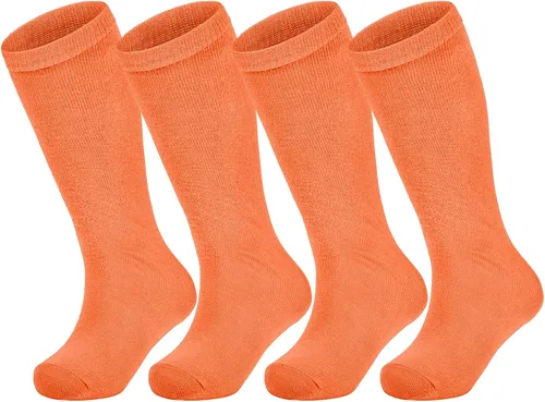 Vista 14 de American Trends 2 pares de calcetines de sóftbol para niños pequeños Rosa fuerte
