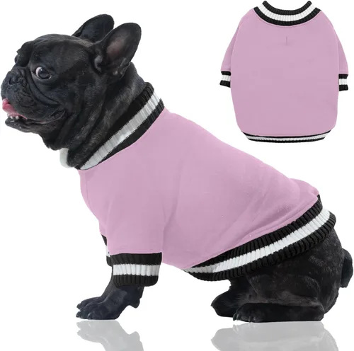 Vista 22 de FUAMEY Sudadera para Perro, Suéteres de Invierno para Perro, Ropa Cálida para Perro, Chaleco para Perro, Sudadera Gruesa para Cachorro, Suéter