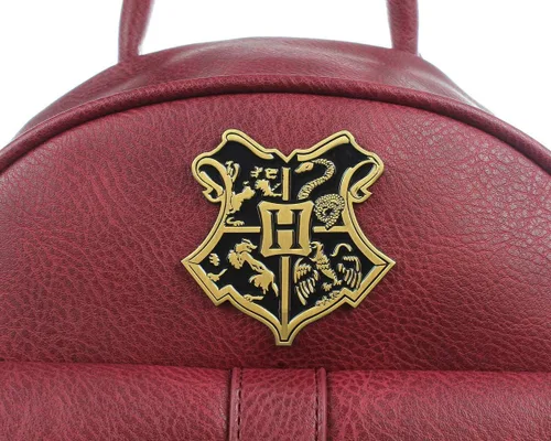 Vista 4 de Harry Potter Hogwarts School Crest Mini Mochila de piel sintética