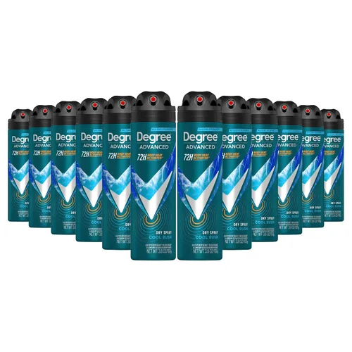Vista 15 de Degree Men Desodorante Antitranspirante Avanzado en Aerosol Seco Adventure Protección de 72 Horas contra el Sudor y el Olor para Hombres