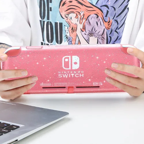 Vista 5 de Switch Lite - Funda protectora para Nintendo Switch Lite, funda protectora para juegos de Nintendo Switch Lite, a prueba de golpes, TPU Slim Skins