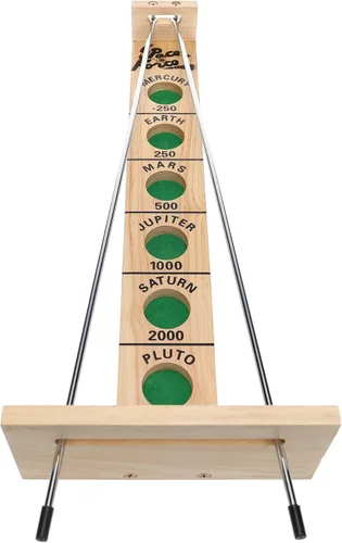 Vista 9 de We Games Dispara la Luna de madera maciza, 18 pulgadas