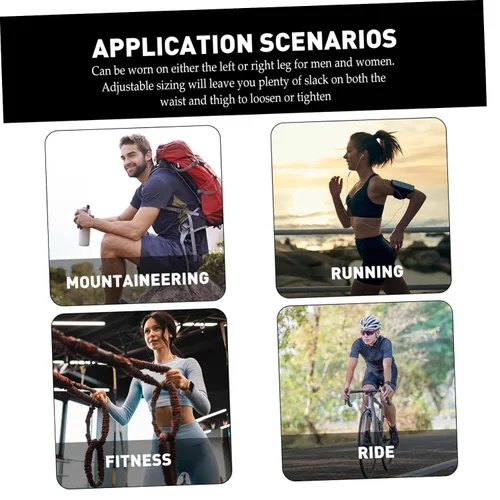 Vista 5 de Soporte de compresión para isquiotibiales de neopreno para cadera Dispositivos de cadera Correa de soporte para la cadera Soporte de cadera
