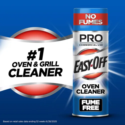 Vista 3 de Spray Limpiador de Horno Easy-Off Sin Humos, Limón, 24 oz, Elimina la Grasa