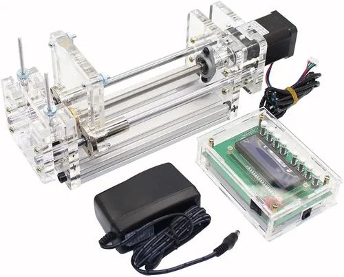 Vista 3 de Bomba de inyección de escritorio de 110 V-220 V, dispensador de pegamento de microbomba de laboratorio, 0.0 fl oz ~ 5.1 fl oz (sin control)