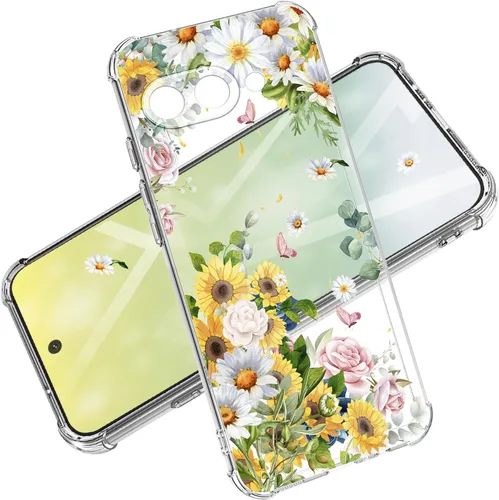 Vista 31 de for Google Pixel 7 Case，Google 7 Phone Case，for Girls Women Cover Design Dual Layer Slim Fit Drop Proof Impact Resistant Shockproof Clear Case