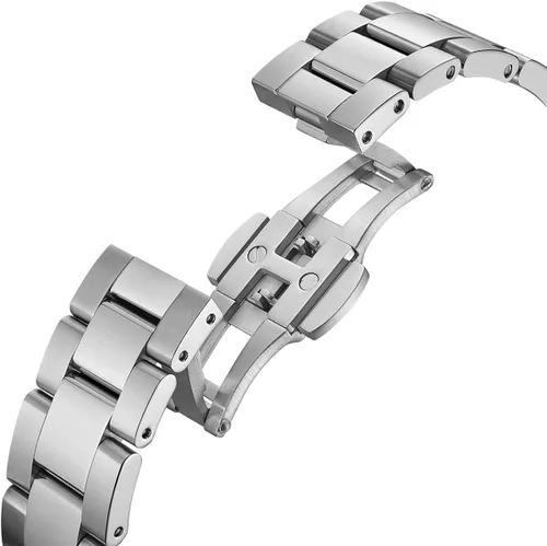 Vista 6 de SHINE GRACE Relojes de lujo luminosos clásicos para mujer, reloj de pulsera acentuado con cristal de primera calidad