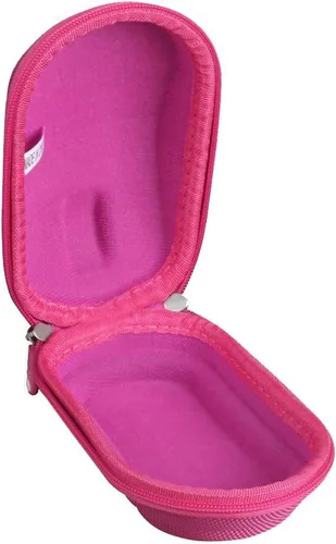 Vista 3 de Hermitshell Funda rígida de viaje para ratón inalámbrico Logitech G Pro Logitech G PRO X rojo ciruela